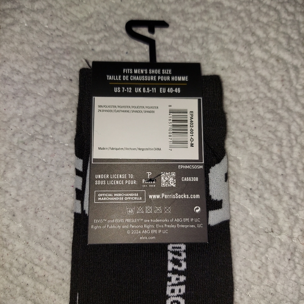 Elvis Presley Low Cut Socks Men’s New - Picture 4 of 4